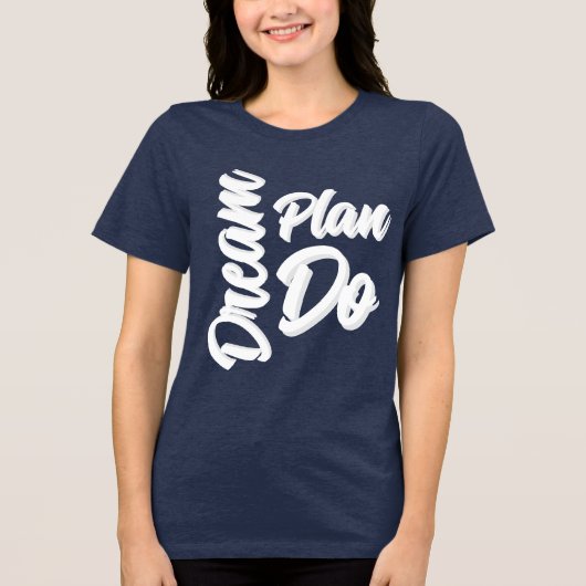 T-shirt En Tri-matière Dream Plan Do (Recto)