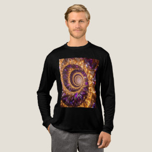 T-shirt En Tri-matière Dreamscape de spirale dorée