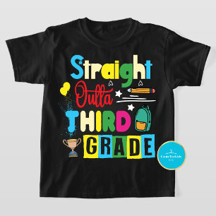 T-shirt En Tri-matière Droit devant la troisième classe quatrième catégor