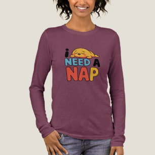 T-shirt En Tri-matière Drôle Besoin D'une Sieste Mignon Dessin Animé Endo