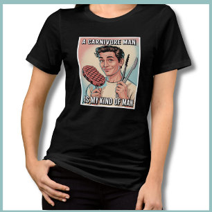 T-shirt En Tri-matière Drôle Carnivore Ketovore Keto Diet Steak