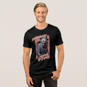 T-shirt En Tri-matière Drôle clown anti-démocratie (Recto plein)