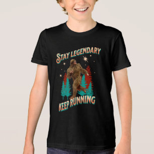 T-shirt En Tri-matière Drôle de motivation de course de Bigfoot