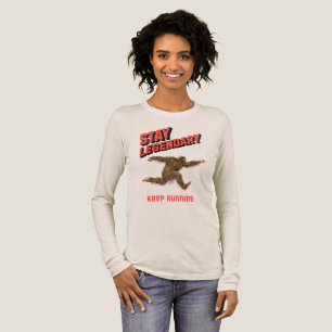 T-shirt En Tri-matière Drôle de motivation de course de Bigfoot