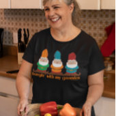 T-shirt En Tri-matière Drôle Hangin Avec Mes Gnomes