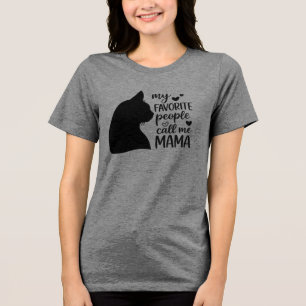 T-shirt En Tri-matière Drôle Mes personnes préférées m'appellent Mama- Ch