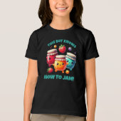 T-shirt En Tri-matière Drôle mignon Ce Garçon Sait Comment Jam! (Recto)