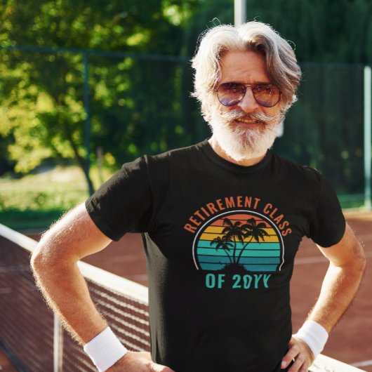 T-shirt En Tri-matière Drôle retraite