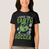 T-shirt En Tri-matière Drôle Sauver la Terre C'est seulement la planète a (Recto)