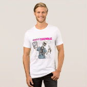 T-shirt En Tri-matière Drôle Skeleton "Code Crumble" Med Nurse Humour Cad (Recto plein)