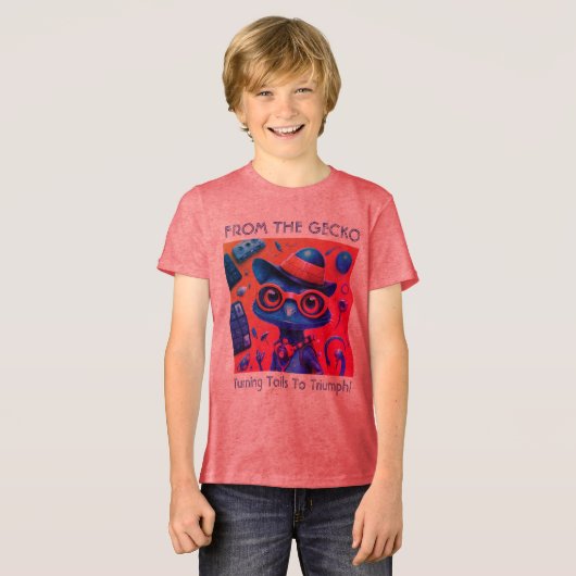 T-shirt En Tri-matière Du Gecko (Recto plein)