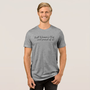 T-shirt En Tri-matière Dull Womens Club et son livre Personnalisez