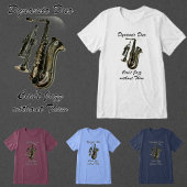 T-shirt En Tri-matière Duo musical Horn & Sax Jazz