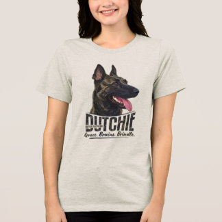 T-shirt En Tri-matière Dutch Shepherd -Hollandse Herdershond