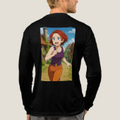 T-shirt En Tri-matière Dynamic Anime Action & Adventure  (Verso)