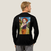 T-shirt En Tri-matière Dynamic Anime Action & Adventure  (Verso complet)