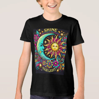T-SHIRT EN TRI-MATIÈRE "ÉCLAIREZ ALEXANDRIA VOTRE LUMIÈRE"
