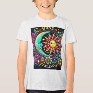T-SHIRT EN TRI-MATIÈRE "ÉCLAIREZ ALEXANDRIA VOTRE LUMIÈRE"