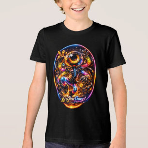 T-shirt En Tri-matière Éclatons de Folie – Conception d'Énergie Alien Néo
