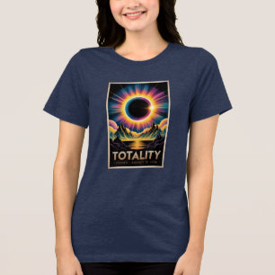 T-shirt En Tri-matière Éclipse solaire totale 12 août 2026 Espagne Island