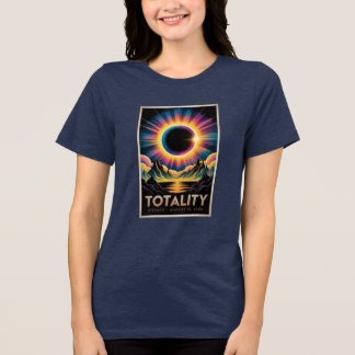 T-shirt En Tri-matière Éclipse solaire totale 12 août 2026 Espagne Island