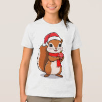 Écureuil de Noël Mignon