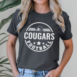 T-shirt En Tri-matière Écusson personnalisé d'équipe de football gris fon