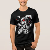 T-shirt En Tri-matière Edgy Manga Skeleton Tee - Style gras et ludique (Recto)