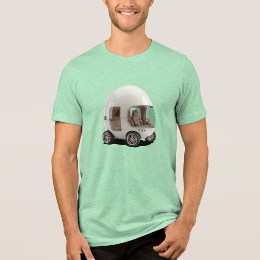T-shirt En Tri-matière Egg Car - Ovalis Urban EV (Recto)