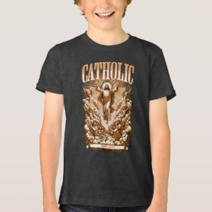T-shirt En Tri-matière Église catholique romaine depuis AD33 Traditionnel