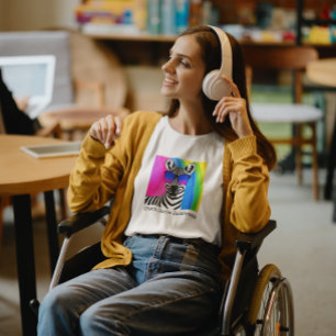 T-shirt En Tri-matière Ehlers Danlos Sensibilisation Zebra T-Shirt