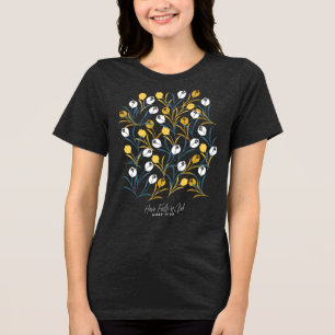 T-shirt En Tri-matière Élégant motif floral de Tulipe