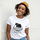 T-shirt En Tri-matière Élégant ours floral