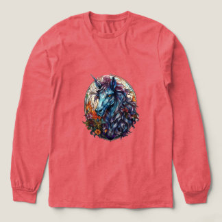 T-shirt En Tri-matière Elegant Women’s T-Shirt Lucky Unicorn Design Be