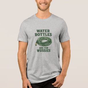 T-shirt En Tri-matière Élevé à l'eau de tuyau d'arrosage