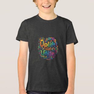 T-shirt En Tri-matière Élever et Unir.