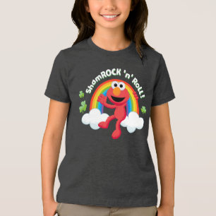 T-shirt En Tri-matière Elmo Arc en arc-en-ciel shamrock 'n'