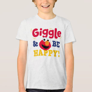 T-shirt En Tri-matière Elmo Rire et être Heureux
