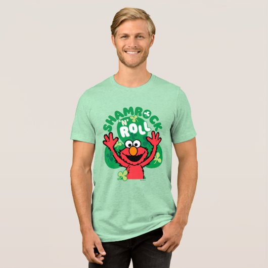 T-shirt En Tri-matière Elmo | Rouleau "N" shamrock (Recto plein)