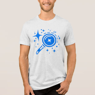 T-shirt En Tri-matière emblème AI Twinkle étoiles, phare de l'ère numériq