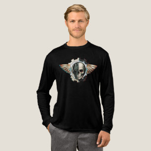 T-shirt En Tri-matière Emblème de l'aile de crâne