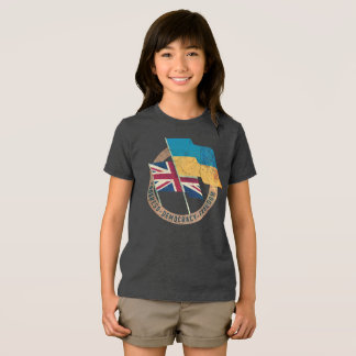 T-shirt En Tri-matière Emblème de l'amitié entre l'Ukraine et le Royaume-