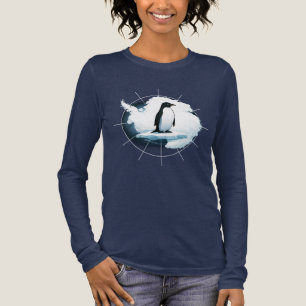 T-shirt En Tri-matière Emblème de Manchot de l'Antarctique – Conception d