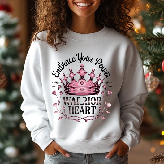 T-shirt En Tri-matière Embrace Your Power Warrior Heart T-ShirT-Shirt