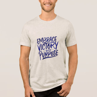 T-shirt En Tri-matière Embrassez la victoire avec un but