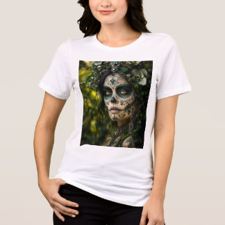 T-shirt En Tri-matière Emerald Forest Calavera – Botanique verte