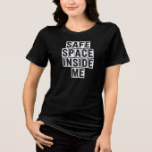 T-shirt En Tri-matière Emotional Self-Care & Safe Space  (Recto)