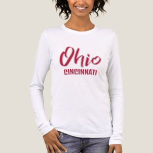 T-shirt En Tri-matière Emplacement personnalisé & Texte Ohio