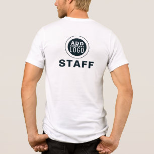 T-shirt En Tri-matière Employés du logo de l'entreprise Moderne minimalis