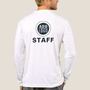 T-shirt En Tri-matière Employés du logo d'entreprise simple personnalisés
